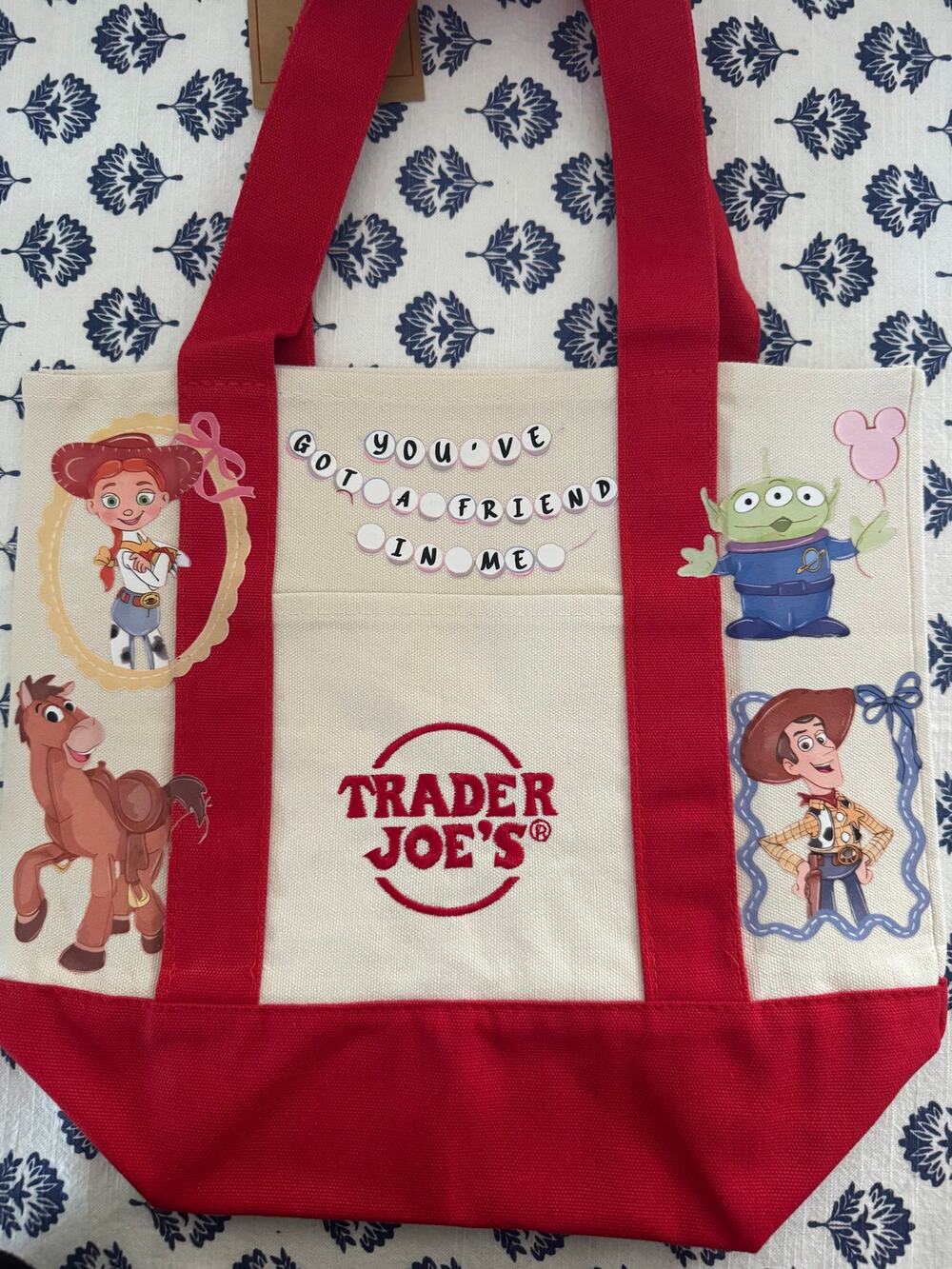 Disney Toy Story Custom Made Trader Joes Mini Tote